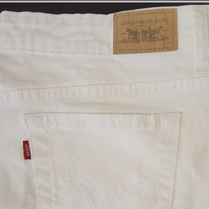 Levi's White‎ 515 Bootcut Jeans Women's Size 14P/16P